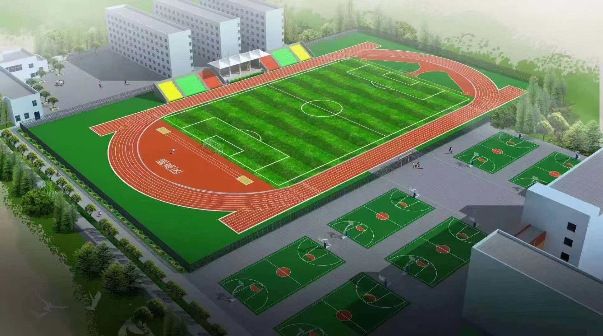 鄂州市学校运动操场epdm塑胶跑道 - 一站式服务