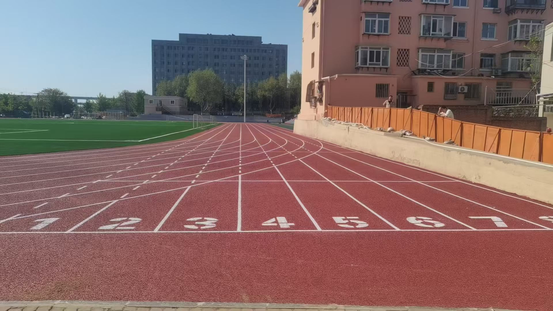 鄂州市学校运动操场健身步道 - 厂家